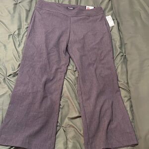 Roz & Ali Lavender Wide-Leg Pants